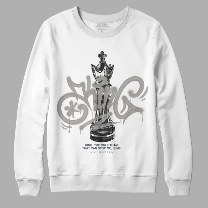 Cool Grey 11s DopeSkill Sweatshirt King Chess Graphic sold by Archiify