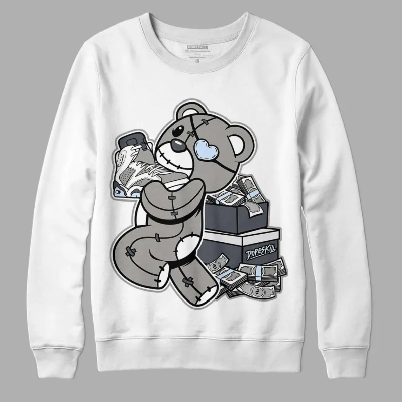 Cool Grey 6s DopeSkill Sweatshirt Bear Steals Sneaker Graphic sold by Archiify