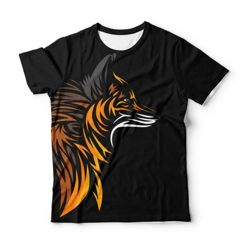 Tribal Fox T-Shirt made by Archiify