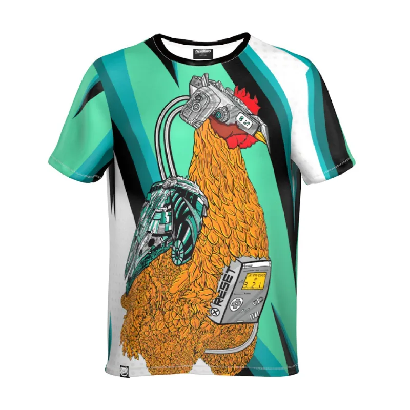 Cyborg Rooster T-Shirt sold by Archiify