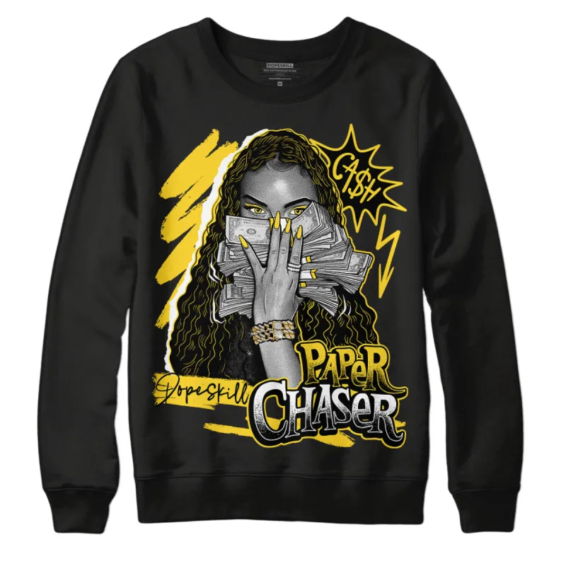 Black Tour Yellow AJ 4 Thunder DopeSkill Sweatshirt NPC Graphic sold by Archiify