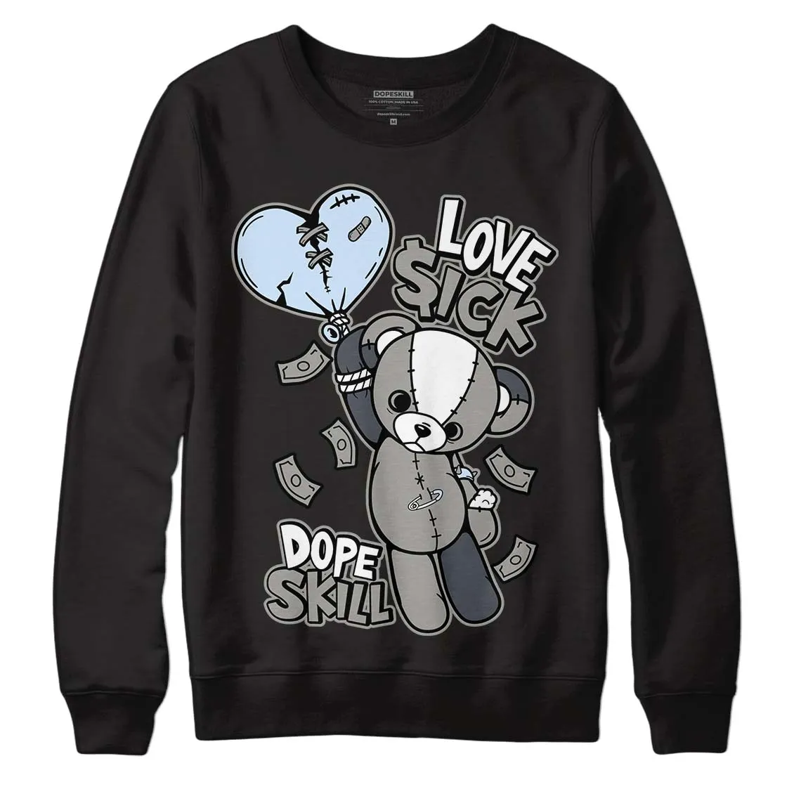 Cool Grey 6s DopeSkill Sweatshirt Love Sick Graphic sold by Archiify product image thumbnail 2