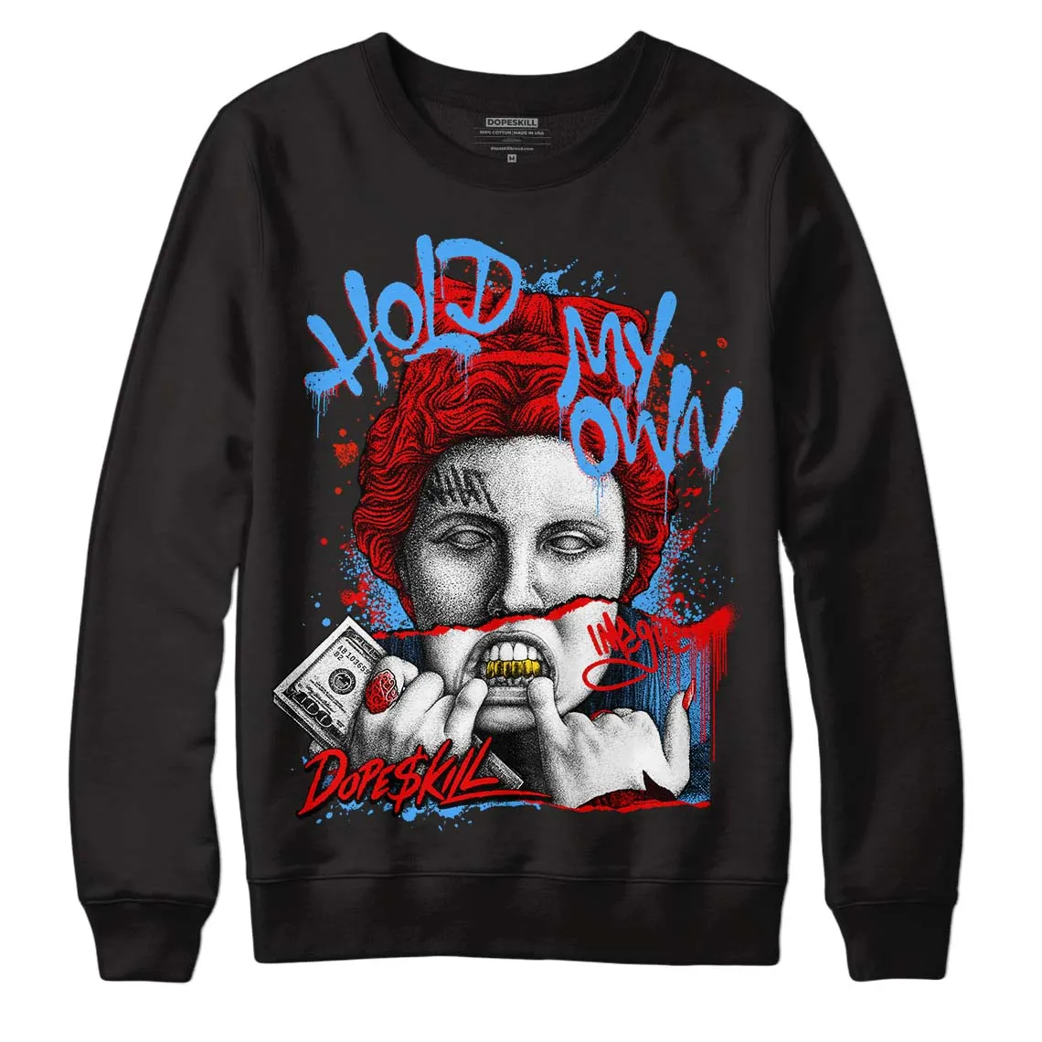 Cherry 11s DopeSkill Sweatshirt Hold My Own Graphic sold by Archiify product image thumbnail 2