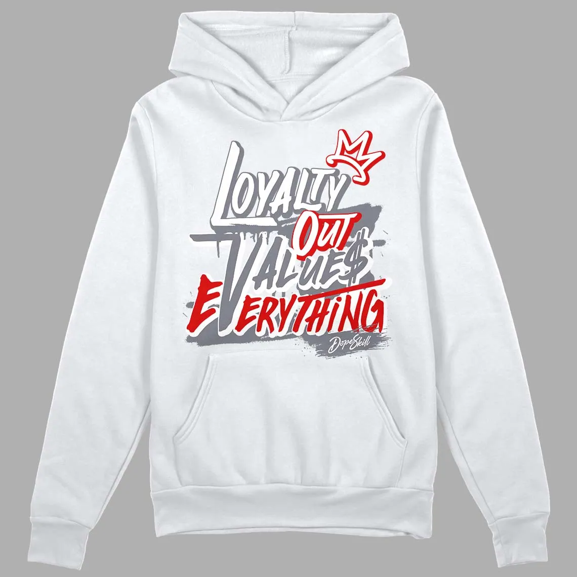 Fire Red 9s DopeSkill Hoodie Sweatshirt LOVE Graphic sold by Archiify product image thumbnail 5