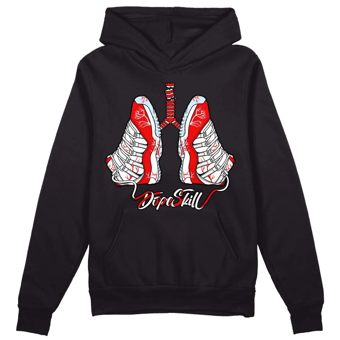 Cherry 11s DopeSkill Hoodie Sweatshirt Breathe Graphic sold by Archiify product image thumbnail 2