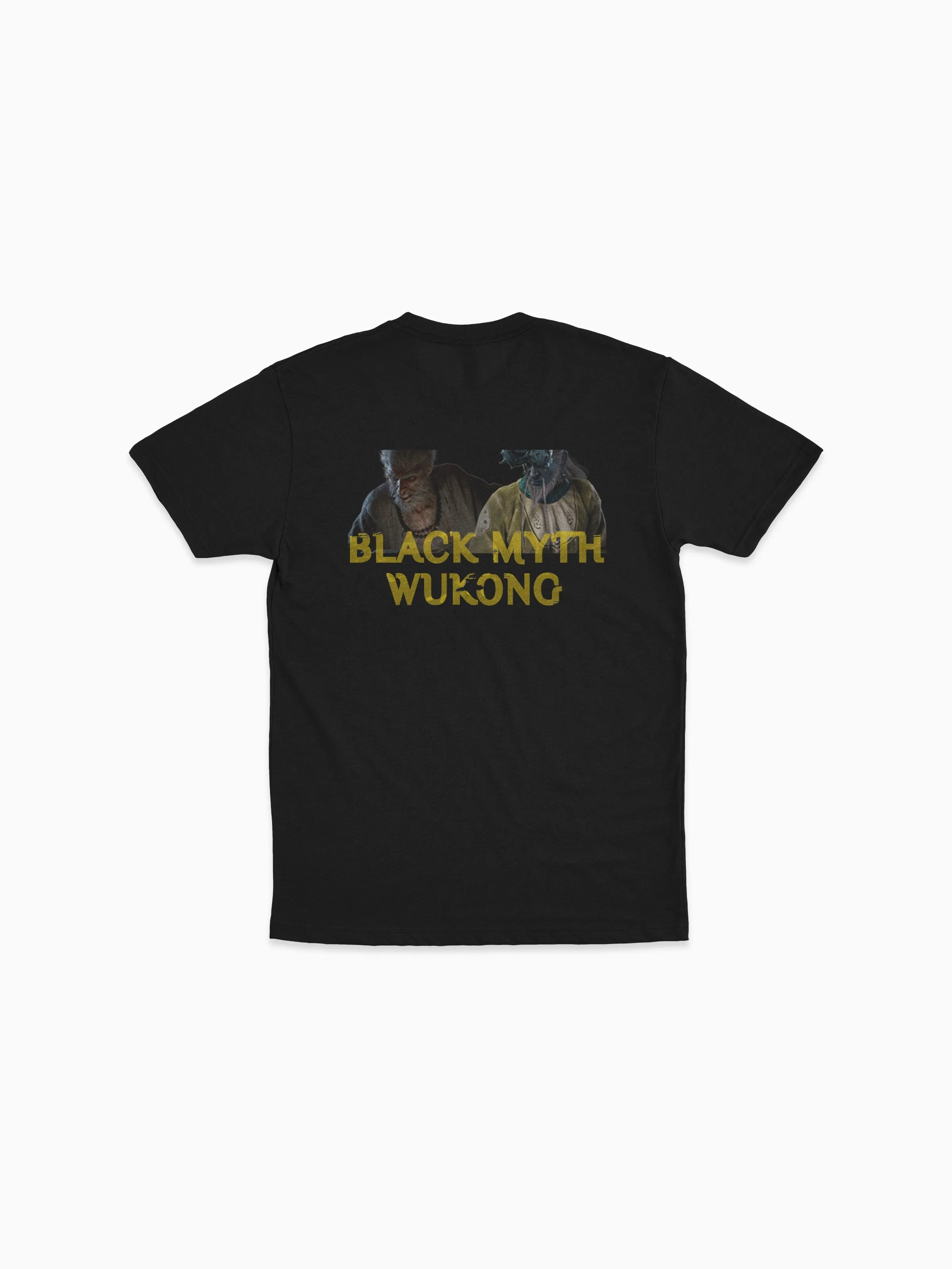 WuKong Ⅱ Black All-Over Print Men's O-Neck T-Shirt sold by Archiify product image thumbnail 3