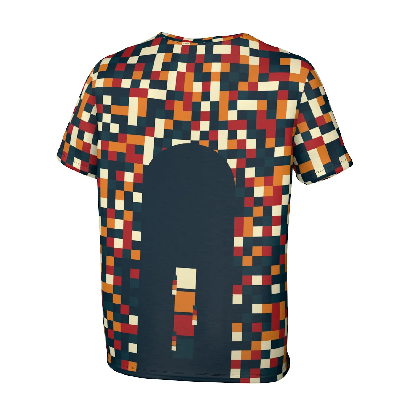 Pixel Block T-Shirt sold by Archiify product image thumbnail 3