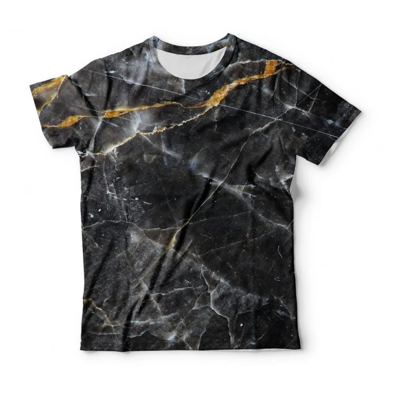 Dark Marble T-Shirt sold by Archiify