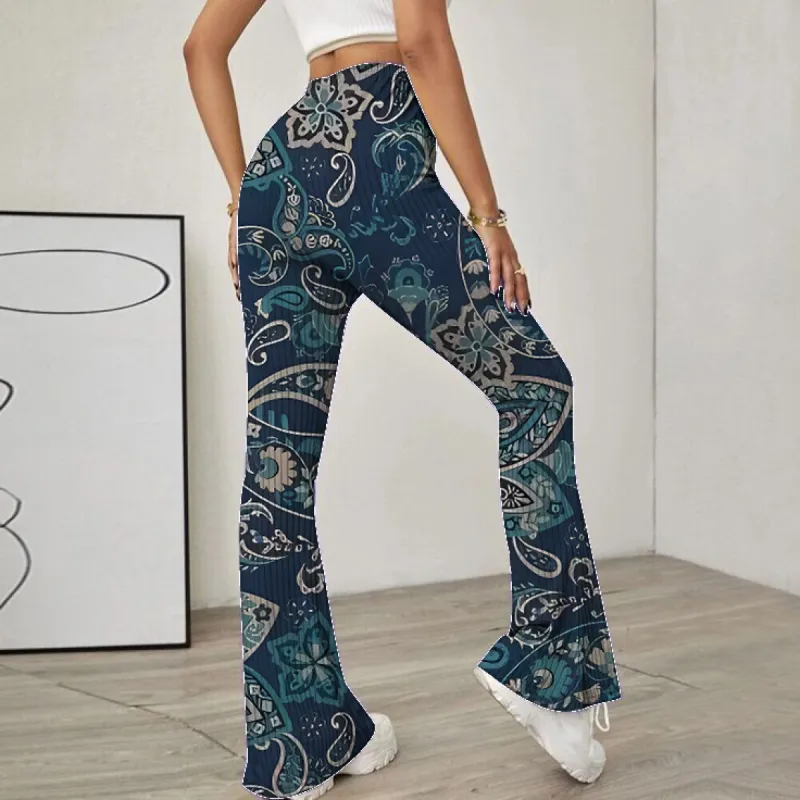 All-Over Print Women's Skinny Flare Pants sold by Archiify