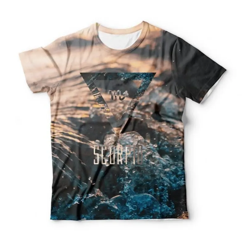 Scorpio Wave T-Shirt sold by Archiify