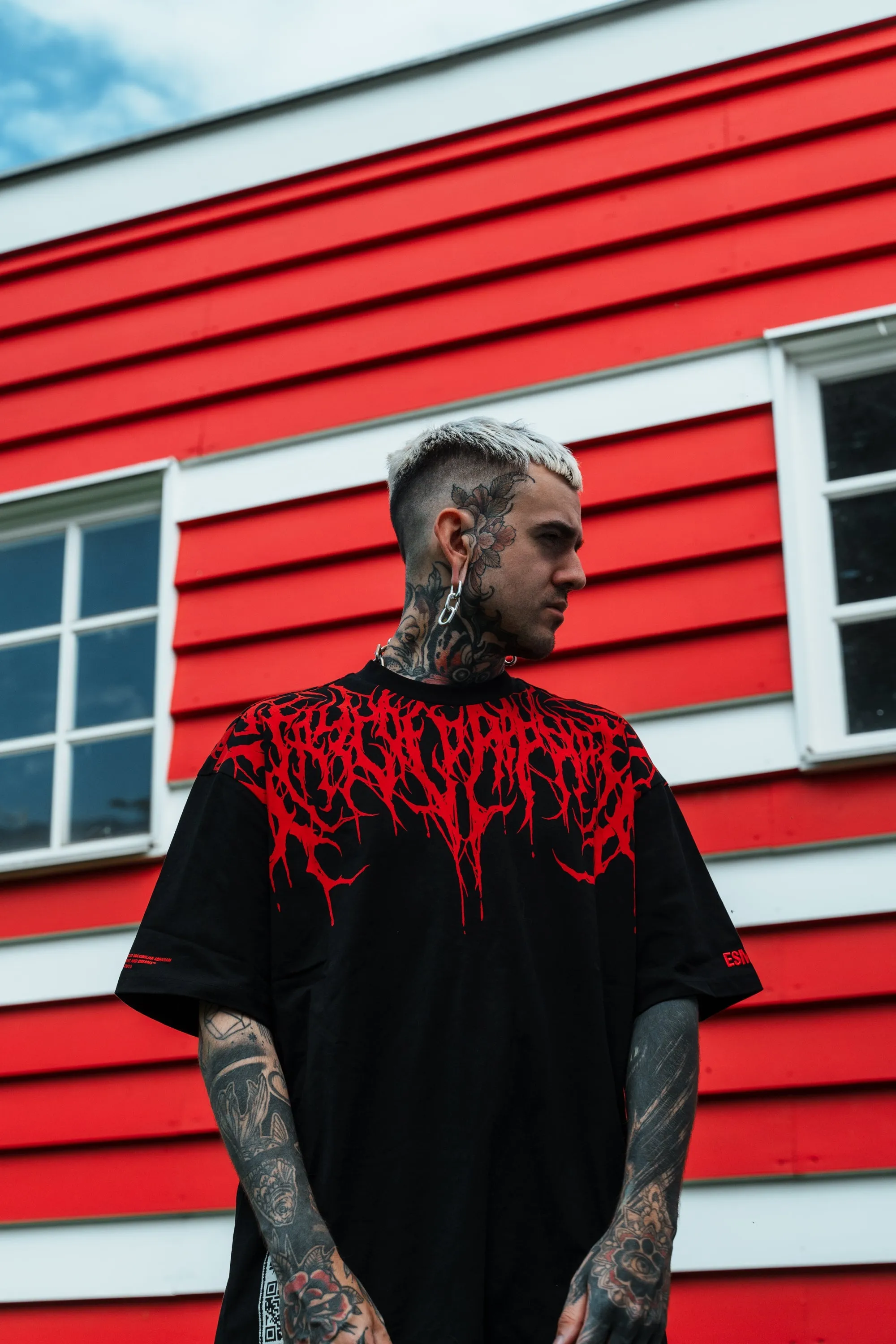 Reign Of Blood - Heavy Oversized T-Shirt 250GSM sold by Archiify product image thumbnail 5