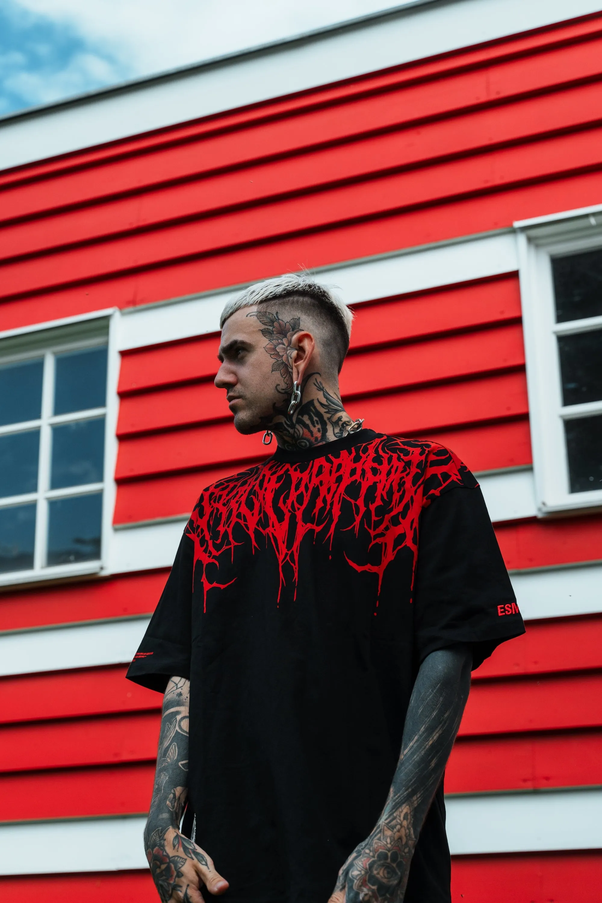 Reign Of Blood - Heavy Oversized T-Shirt 250GSM sold by Archiify product image thumbnail 2