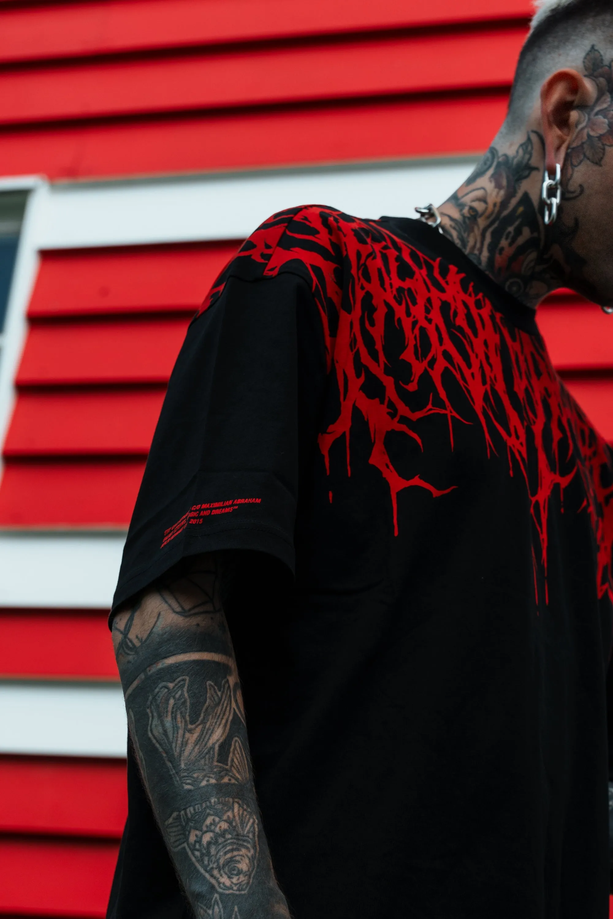 Reign Of Blood - Heavy Oversized T-Shirt 250GSM sold by Archiify product image thumbnail 3