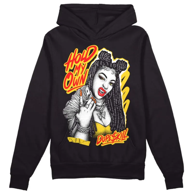Black Tour Yellow AJ 4 Thunder DopeSkill Hoodie Sweatshirt New H.M.O Graphic sold by Archiify