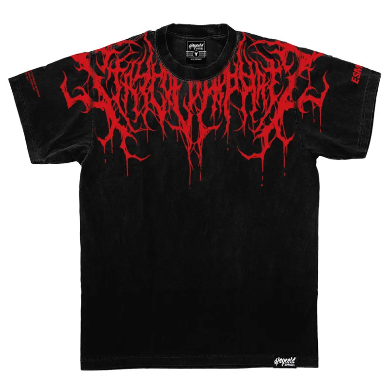Reign Of Blood - Heavy Oversized T-Shirt 250GSM sold by Archiify
