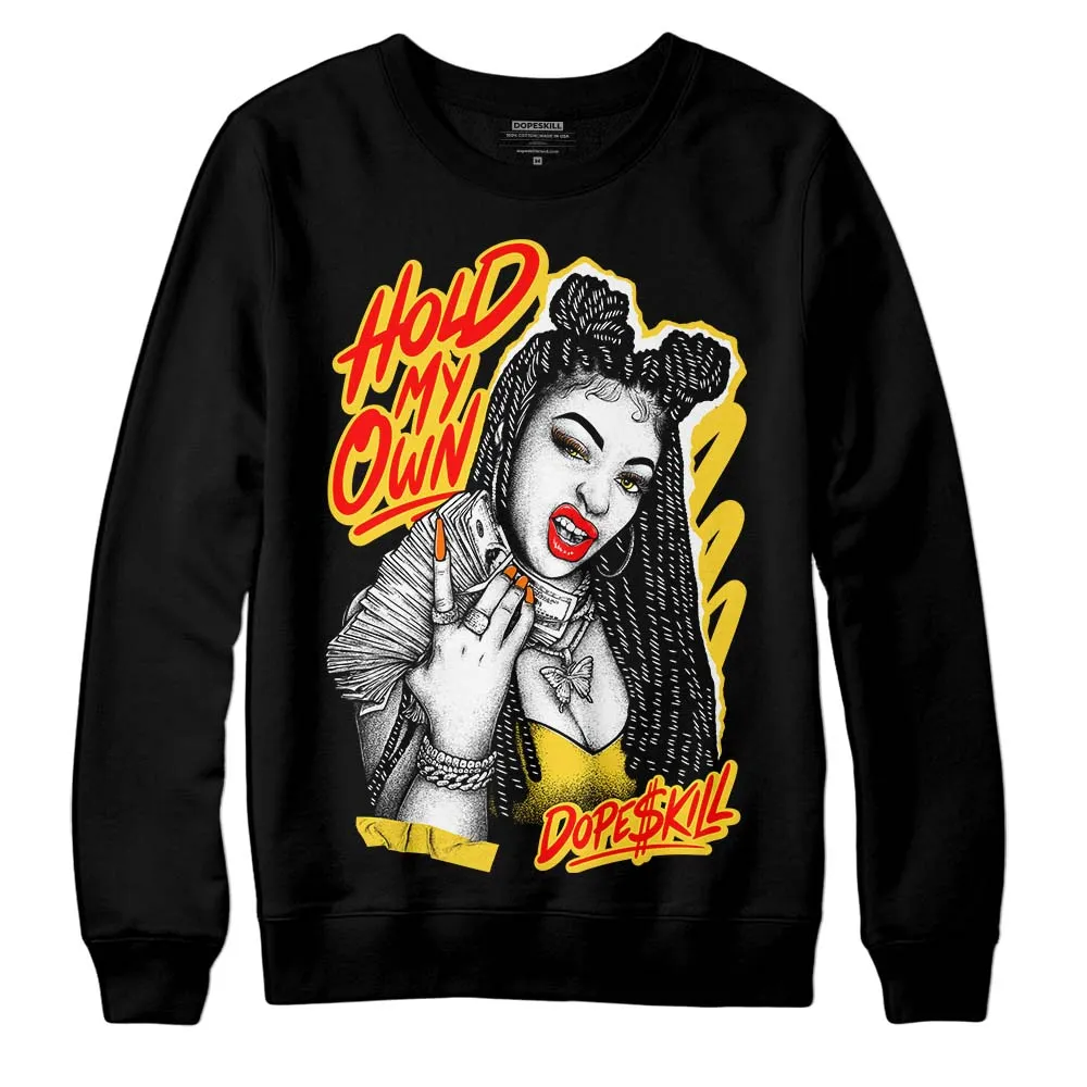 Black Tour Yellow AJ 4 Thunder DopeSkill Sweatshirt New H.M.O Graphic sold by Archiify product image thumbnail 5