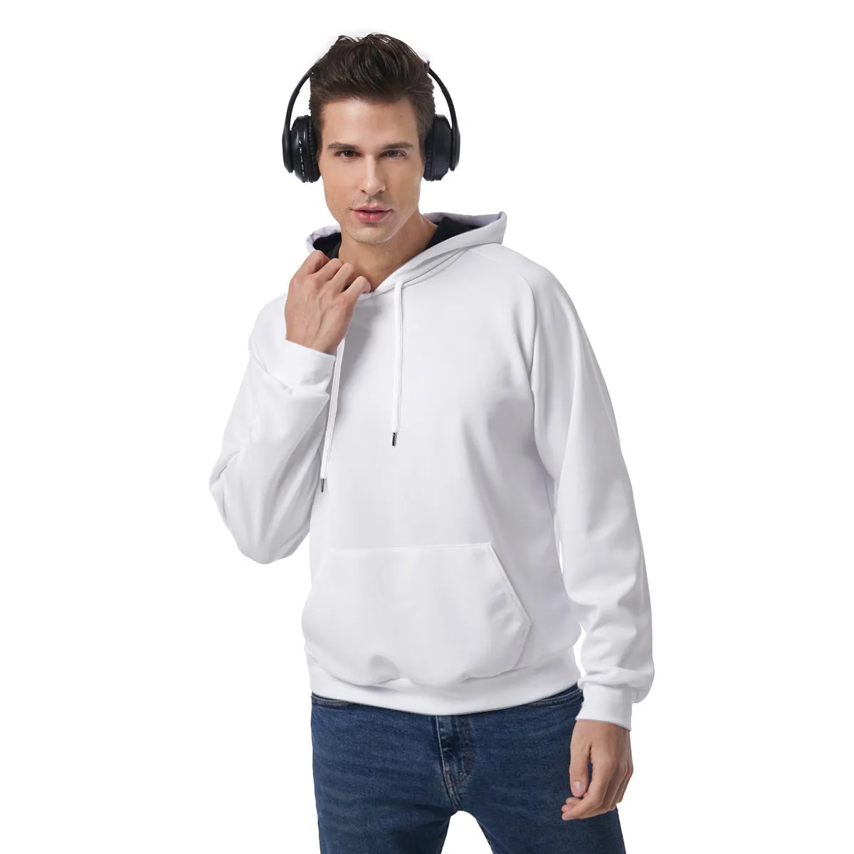 Men's Raglan Pullover Hoodie sold by Archiify