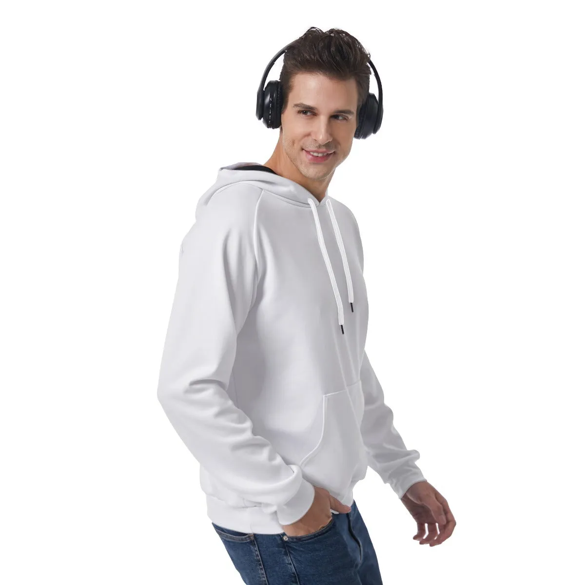 Men's Raglan Pullover Hoodie sold by Archiify product image thumbnail 2
