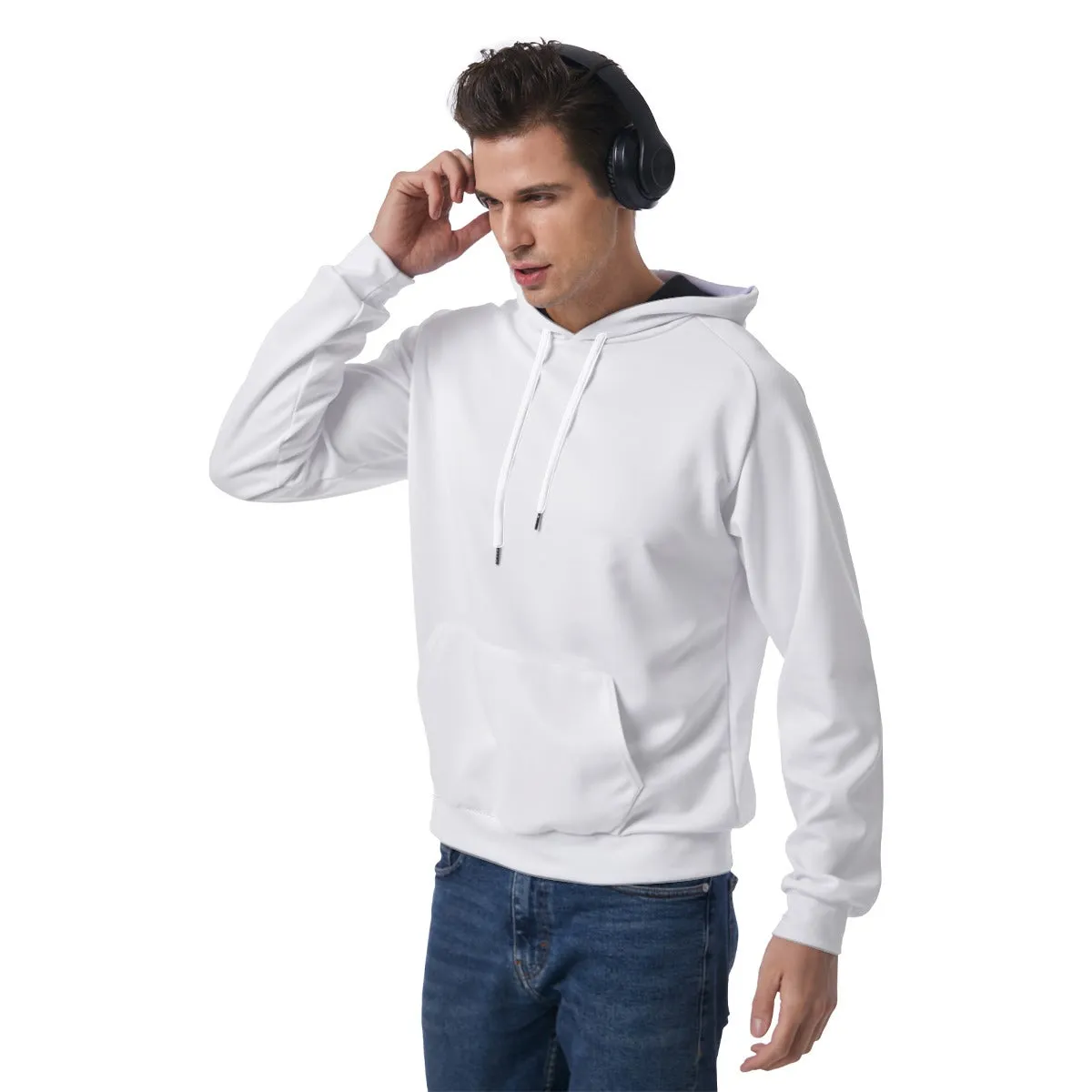Men's Raglan Pullover Hoodie sold by Archiify product image thumbnail 3