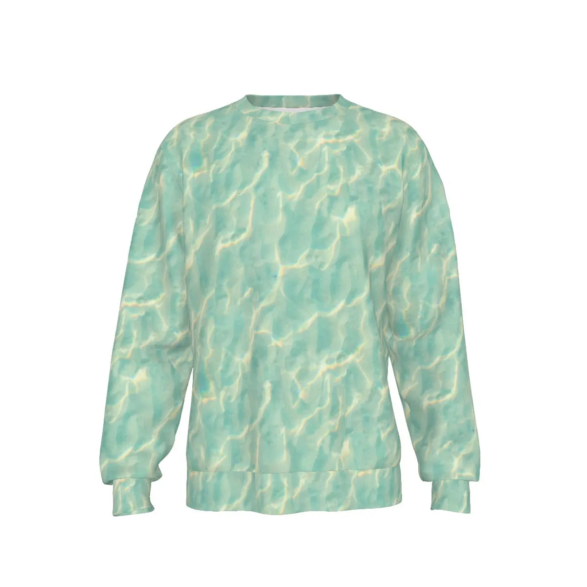 Statement Crewneck Knit in Tropical Tides sold by Archiify