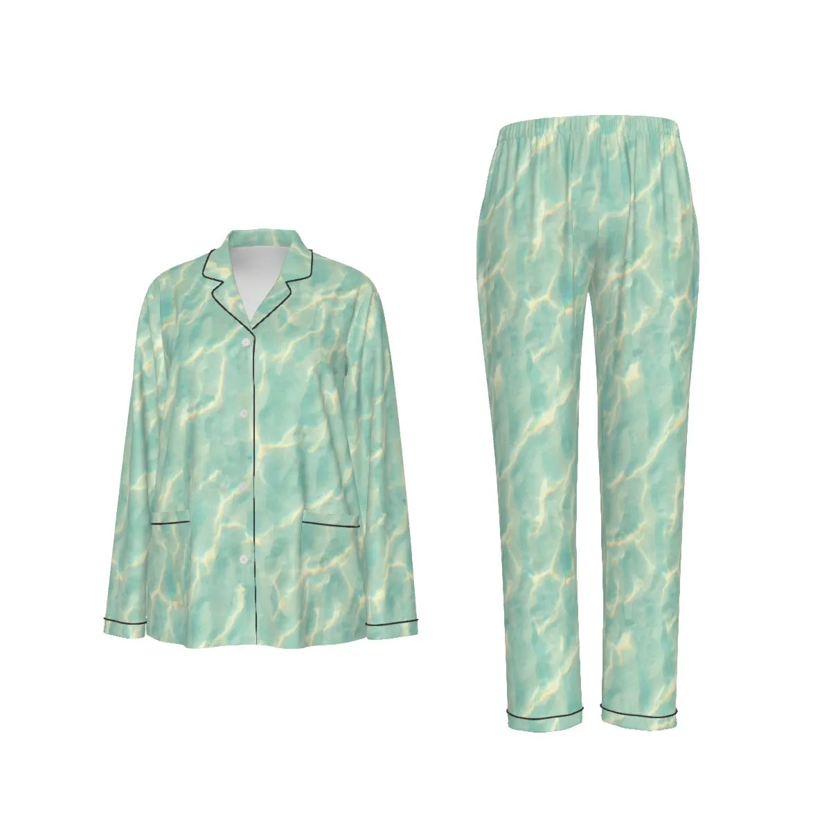 Satin Dream Luxe Set in Tropical Tides sold by Archiify