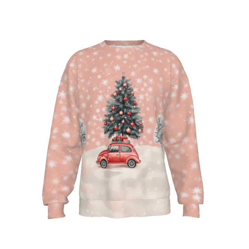Statement Crewneck Knit in Merry Lane made by Archiify