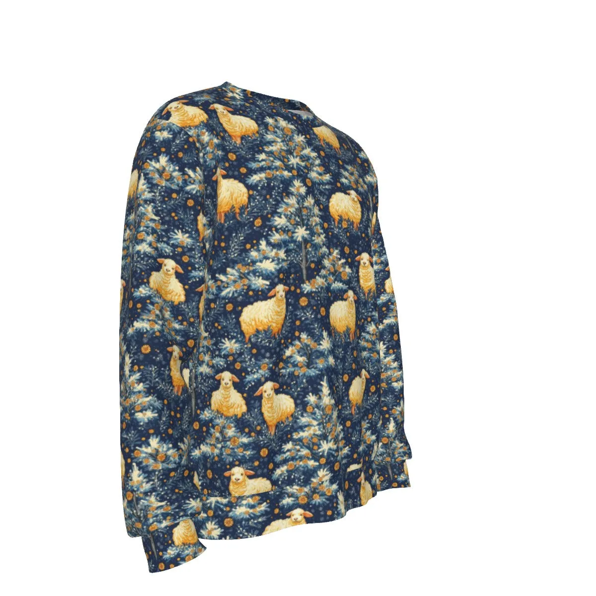 Statement Crewneck Knit in Jolly Holly sold by Archiify product image thumbnail 3