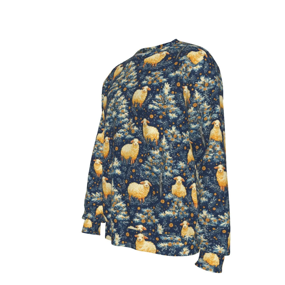 Statement Crewneck Knit in Jolly Holly sold by Archiify product image thumbnail 4