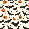 Bat Pumpkin Print Women's Hoodie sold by Archiify