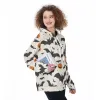 Bat Pumpkin Print Women's Hoodie sold by Archiify