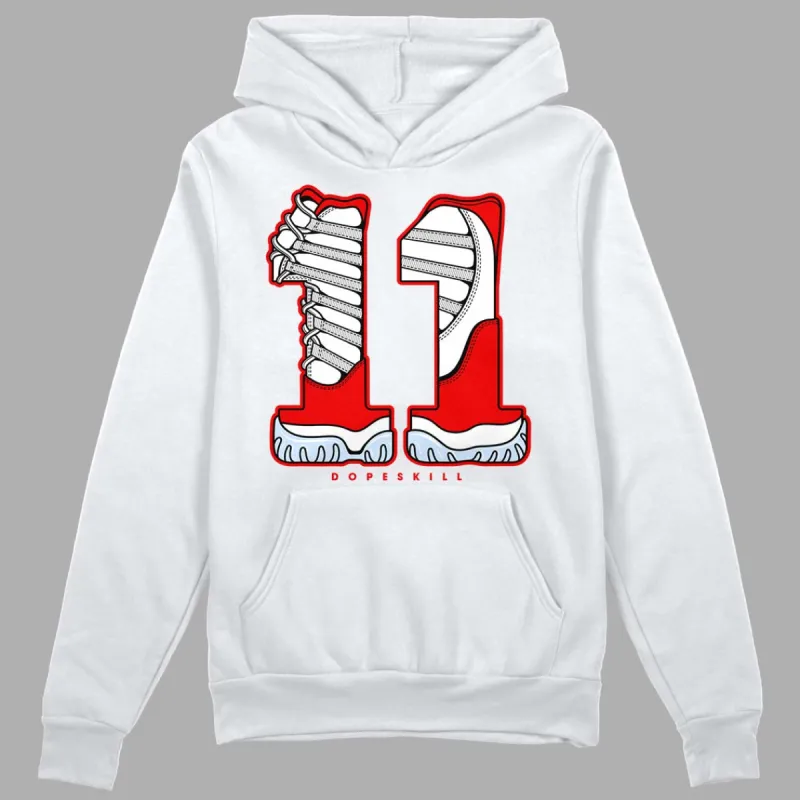 Cherry 11s DopeSkill Hoodie Sweatshirt No.11 Graphic sold by Archiify