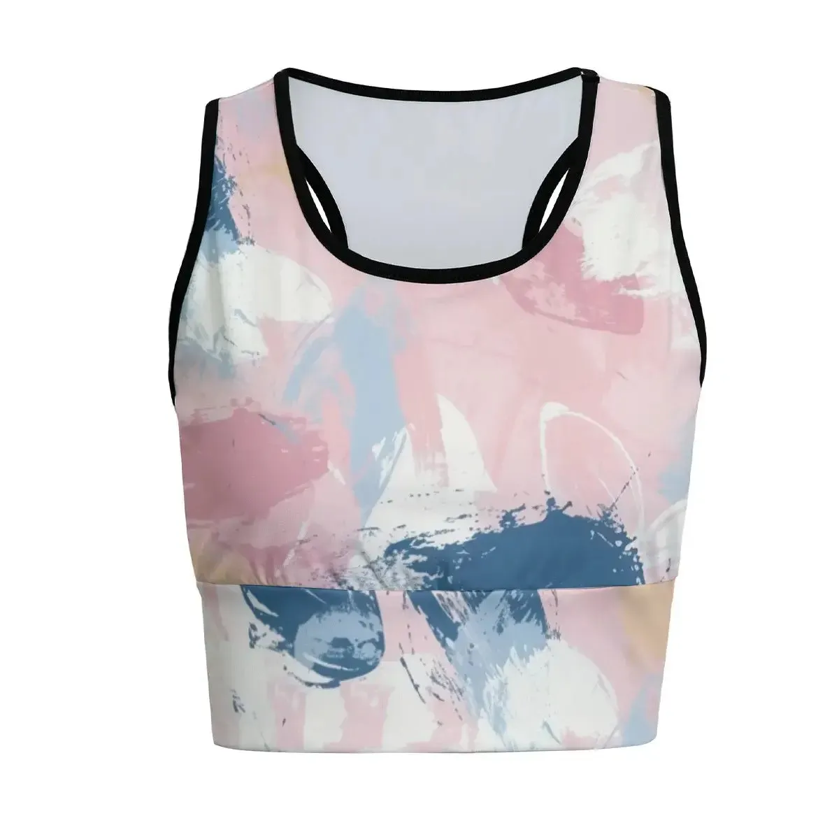 Street Style Women's Black edge Sports Bra sold by Archiify