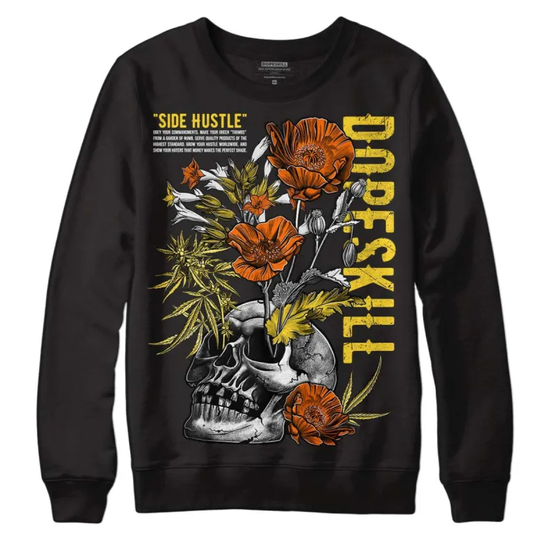 Black Tour Yellow AJ 4 Thunder DopeSkill Sweatshirt Side Hustle Graphic sold by Archiify