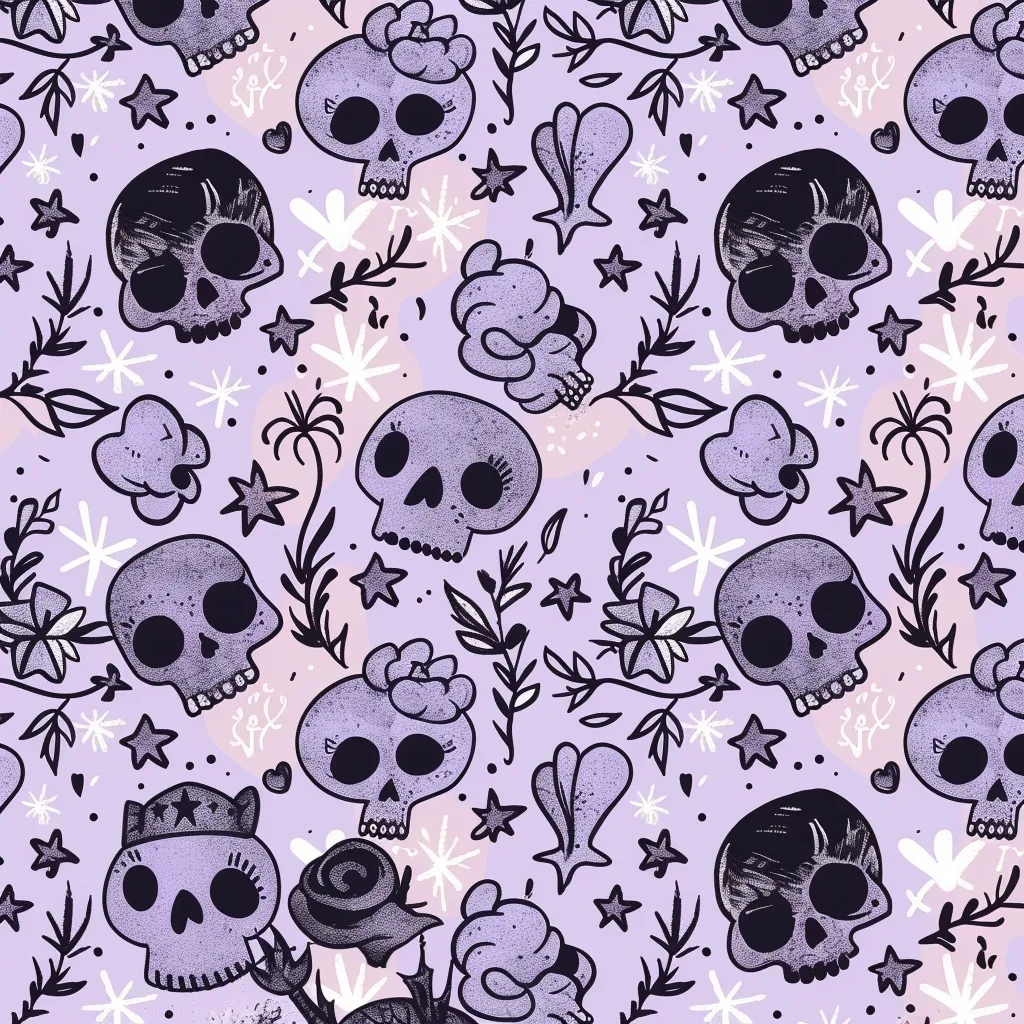 Women's Cute Skull Print Hoodie sold by Archiify product image thumbnail 2