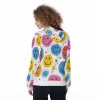 All-Over Print Women's Raglan Pullover Hoodie sold by Archiify