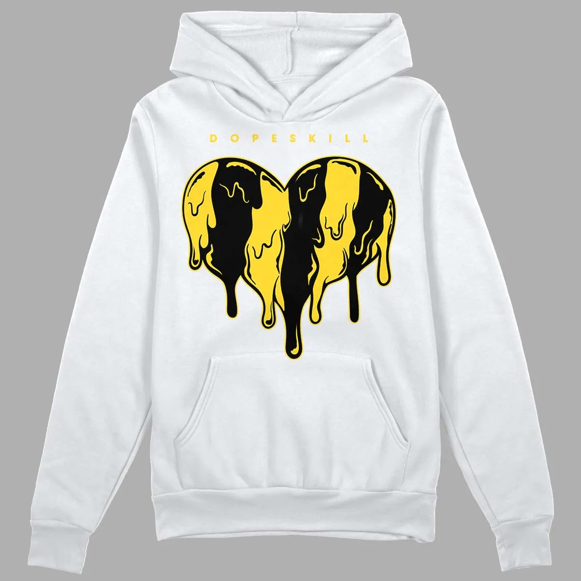 Black Tour Yellow AJ 4 Thunder DopeSkill Hoodie Sweatshirt Slime Drip Heart Graphic sold by Archiify product image thumbnail 2