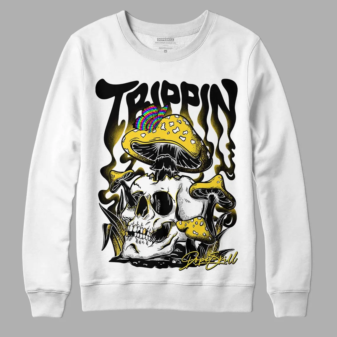 Black Tour Yellow AJ 4 Thunder DopeSkill Sweatshirt Trippin Graphic sold by Archiify product image thumbnail 2