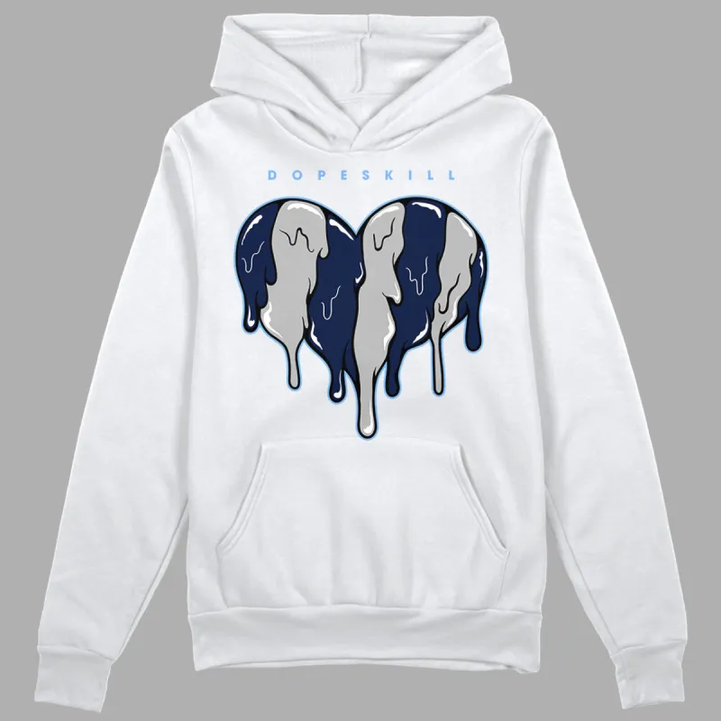 Georgetown 6s DopeSkill Hoodie Sweatshirt Slime Drip Heart Graphic sold by Archiify