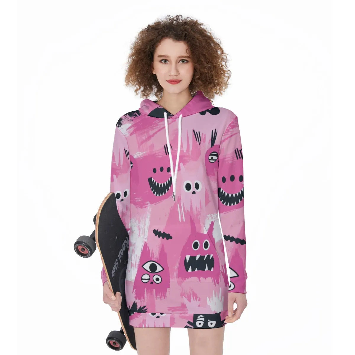 All-Over Print Women's Long Hoodie sold by Archiify