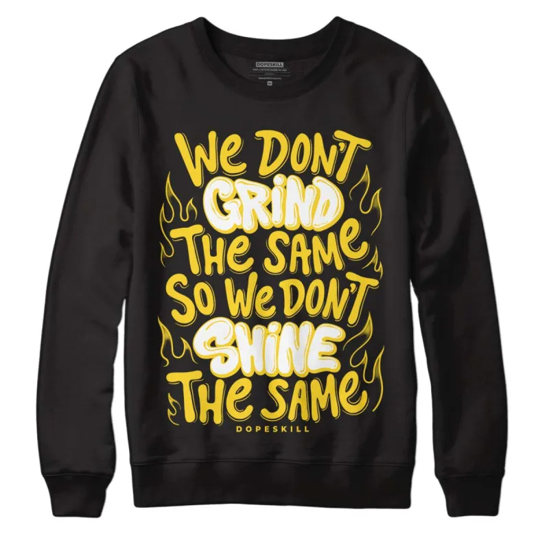 Black Tour Yellow AJ 4 Thunder DopeSkill Sweatshirt Grind Shine Graphic sold by Archiify
