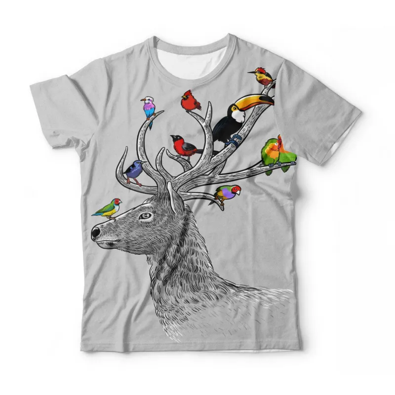 Tropical Birds T-Shirt sold by Archiify