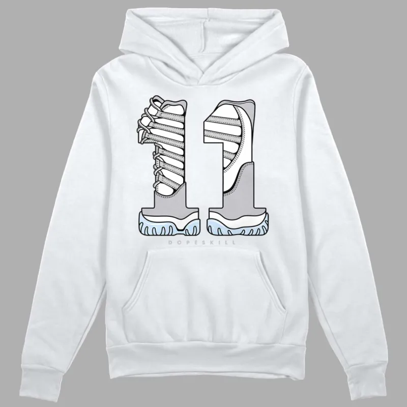 Cement Grey 11s DopeSkill Hoodie Sweatshirt No.11 Graphic sold by Archiify