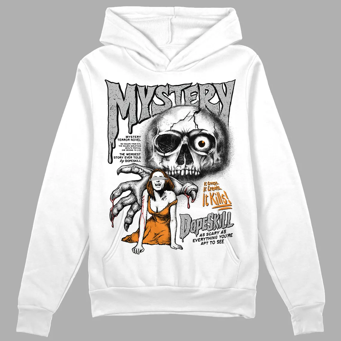 Dunk Cool Grey DopeSkill Hoodie Sweatshirt Mystery Ghostly Grasp Graphic sold by Archiify product image thumbnail 2