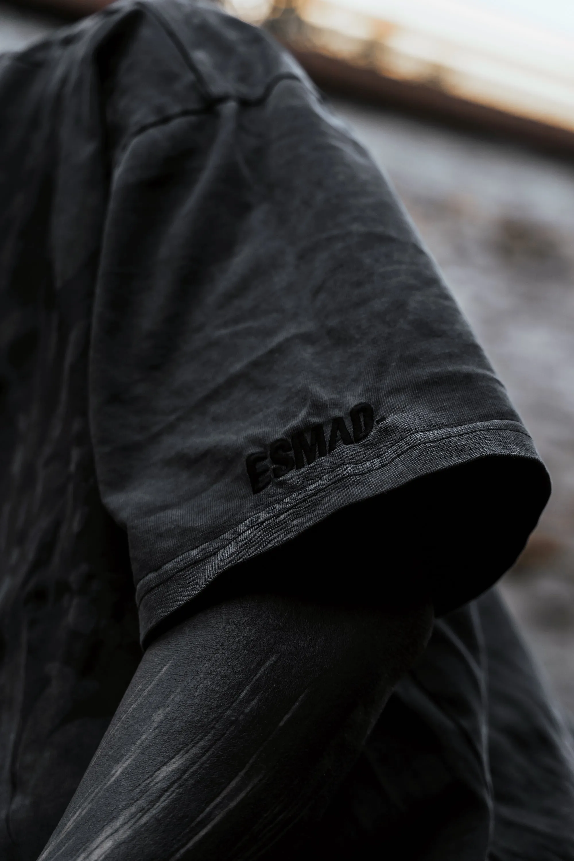 Necroblade (black) - Heavy Oversized T-Shirt Acid Washed 250GSM sold by Archiify product image thumbnail 5