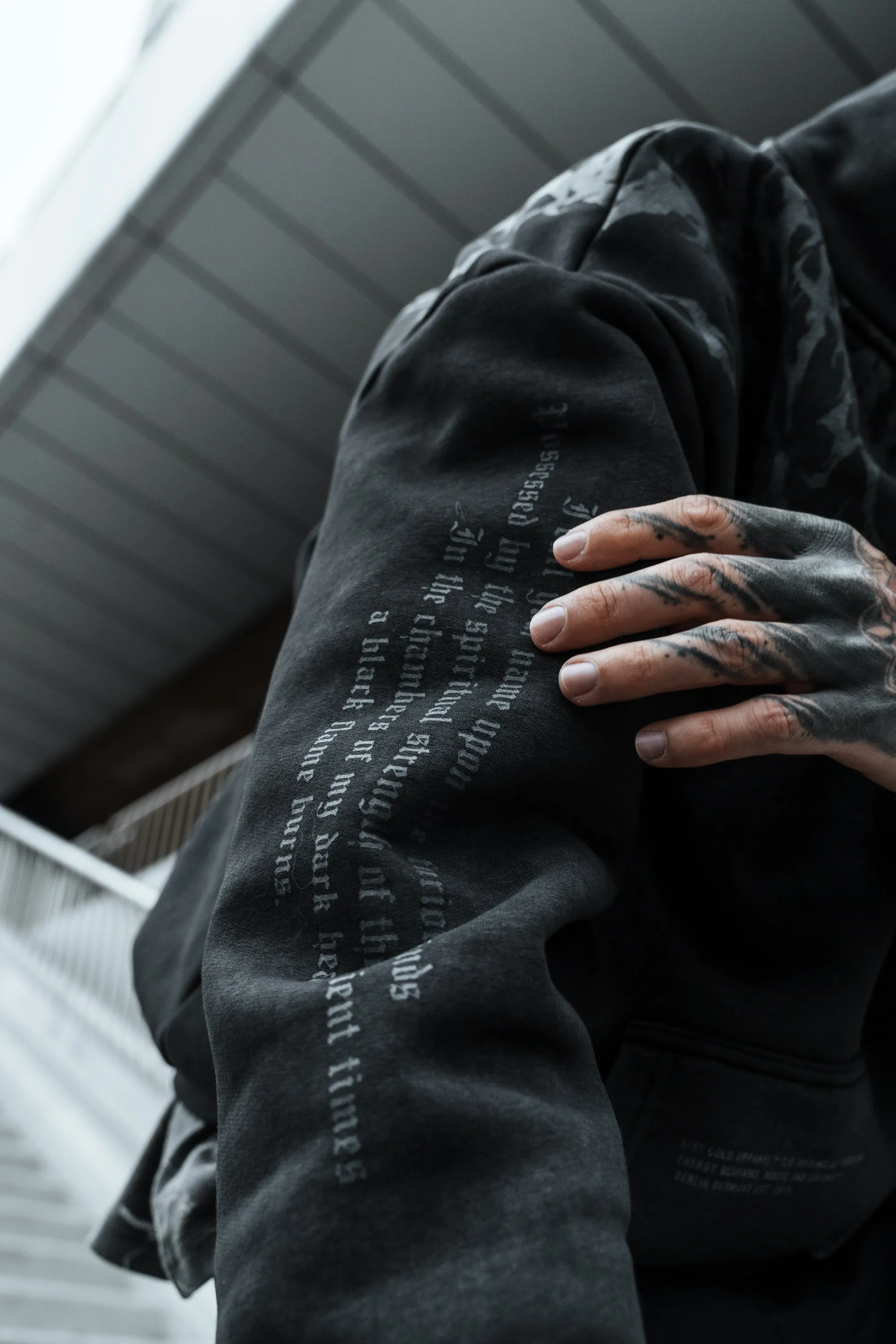 Reign Of Blood 3.0 - Heavy Oversized Hoodie 400GSM sold by Archiify product image thumbnail 4