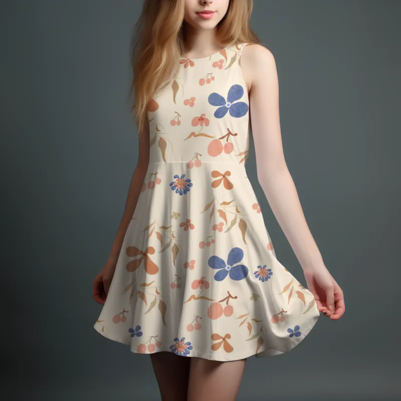 All-Over Print Women's Tank Vest Dress sold by Archiify