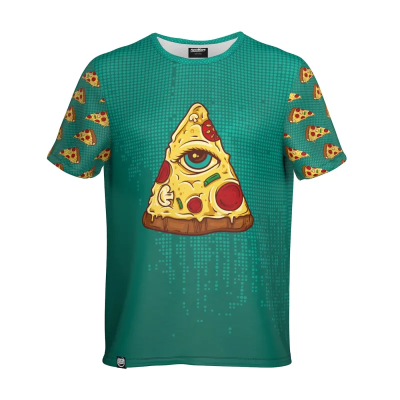 All Seeing Pizza T-Shirt sold by Archiify