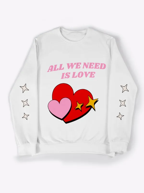 All-Over Print Unisex O-neck Sweatshirt | 310GSM Cotton sold by Archiify