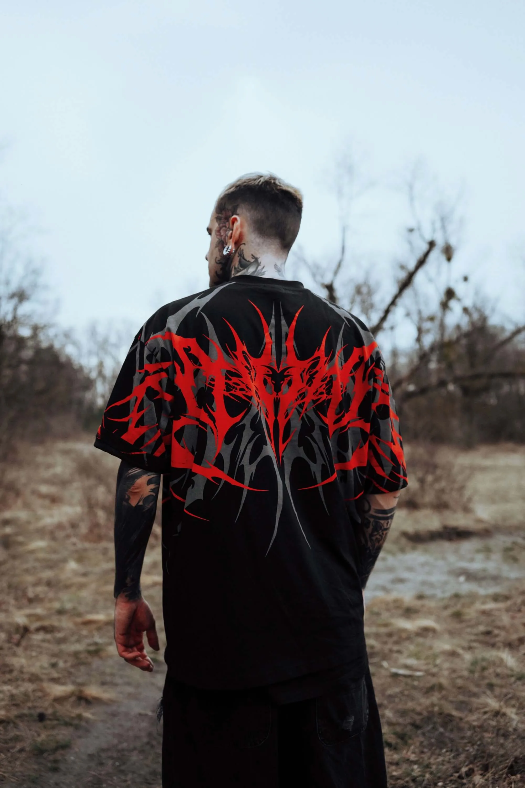 Eternal Conquest - Oversized T-Shirt (Red) sold by Archiify product image thumbnail 5