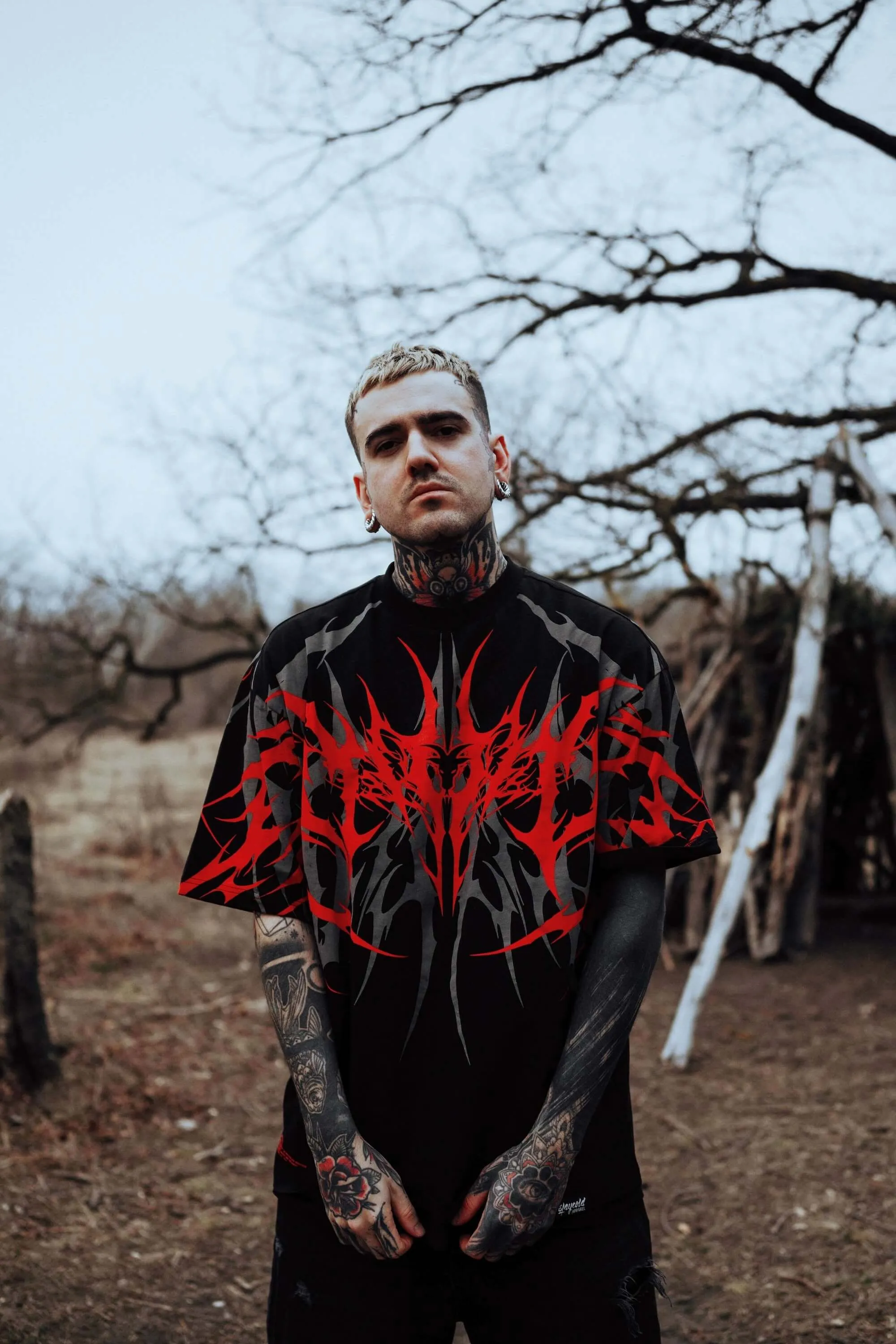 Eternal Conquest - Oversized T-Shirt (Red) sold by Archiify product image thumbnail 2